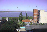 Coastal town in Mozambique